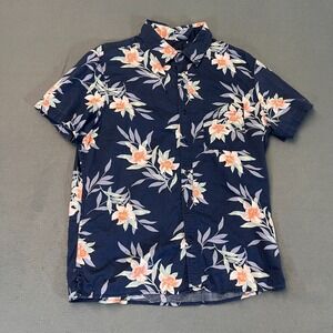 Floral Navy Men's Shirt